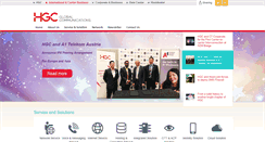 Desktop Screenshot of hgc-intl.com
